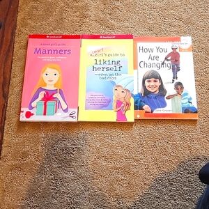 2 American Girl Books, 1 Jane Graver book